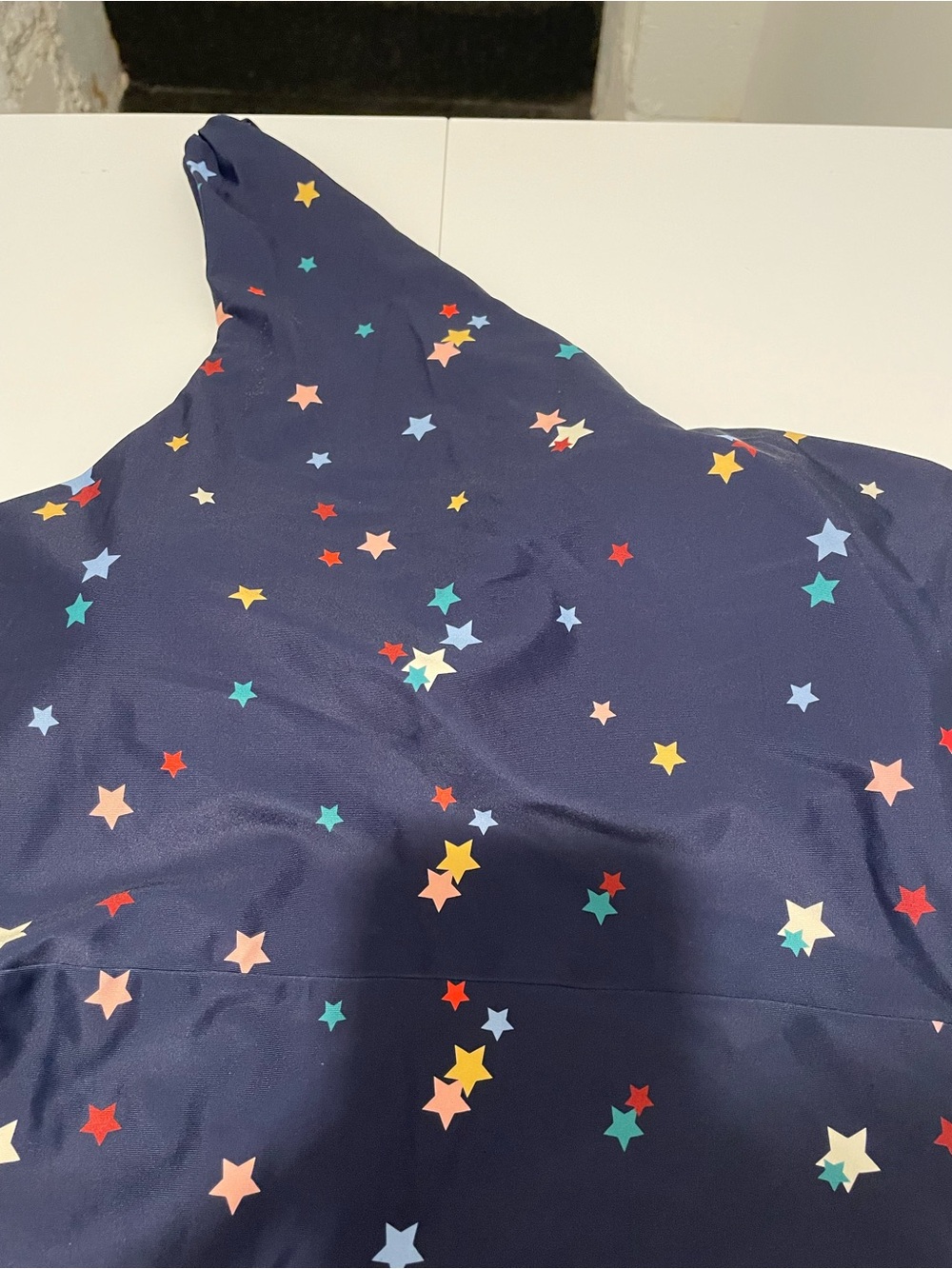 Summersalt Brand Women's 10 The Sidestroke One Piece Swimsuit Navy Star Print - Picture 4 of 5